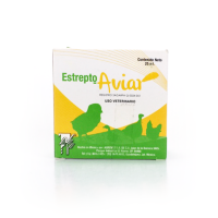 Estrepto Aviar Combinación de antibióticos, antiinflama­to­rios, expectorantes y vitamina C, para el tratamiento de infecciones en vías respiratorias.