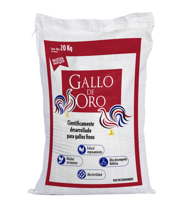 Gallo de oro - Entrenamiento 20 kg Mezcla de 14 granos que ofrecen energía para un buen desempeño físico y atlético.plejo Energy-Max.