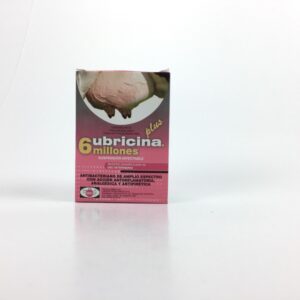 Ubricina Plus Antibacteriano con acción antiinflamatoria, analgésica y antipirética, indicado en los controles de enfermedades ocasionadas por bacterias Gram positivas y Gram negativas