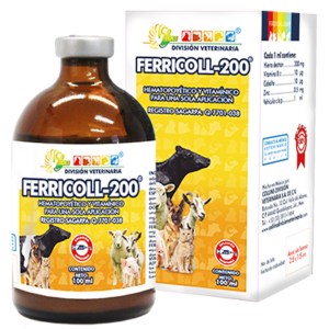 Ferricoll-200 100 ml Hematopoyético, antianémico, vitamínico y vigorizante.