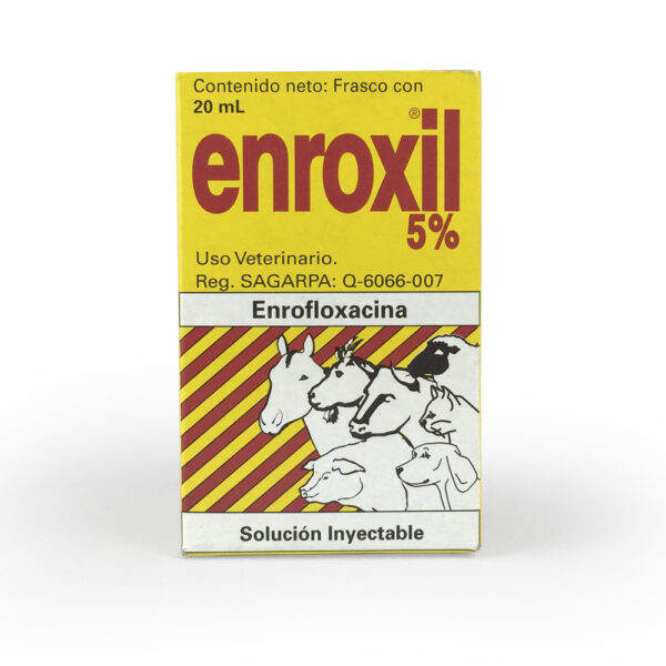 ENROXIL 5% 20 Potente antimicrobiano de amplio espectro y micoplasmicida.