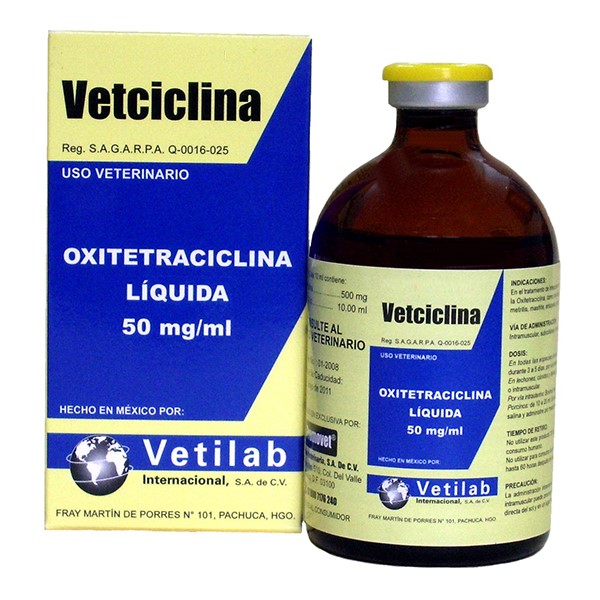 Vetciclina (oxitetraciclina) 500 ml