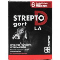 Strepto Gort D L.A. Antibiótico Polivalente Antiinflamatorio 30 ml
