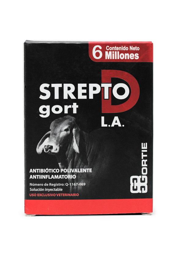 Strepto Gort D L.A. Antibiótico Polivalente Antiinflamatorio 30 ml