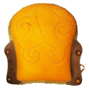 Asentadera De Hule Y Piel Para Silla De Montar