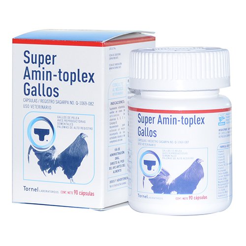 SUPER AMIN-TOPLEX GALLOS 90 CAPSULAS