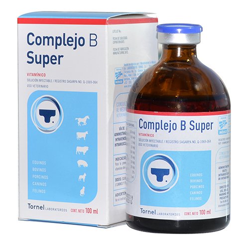 COMPLEJO B SÚPER antianémico, antineurítico y hematopoyético, para la prevención y el tratamiento de deficiencias de vitamina B.