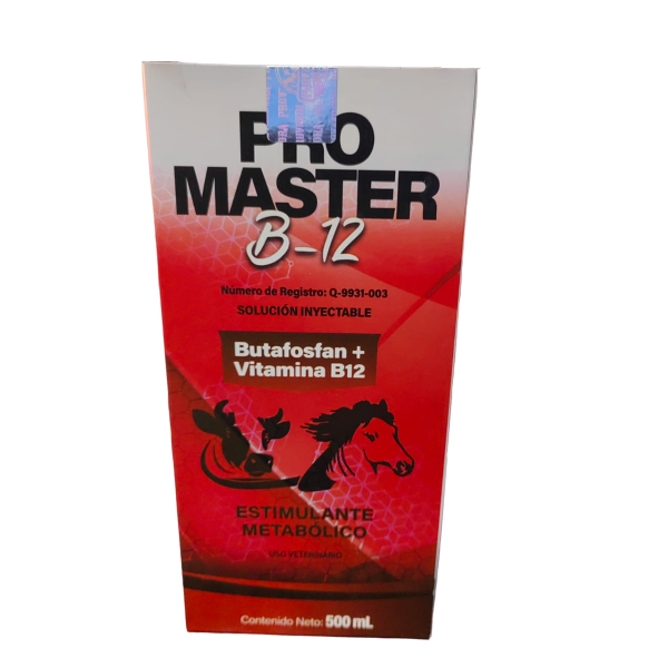 PRO MASTER B-12 (BUTAFOSFAN+VITAMINA B12) 500 ML