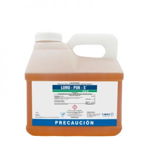 Lomo PON S 1 formulado para su aplicación pour on Insecticida, mosquicida.Tiene acción sobre los principales parásitos del ganado BOVINO.