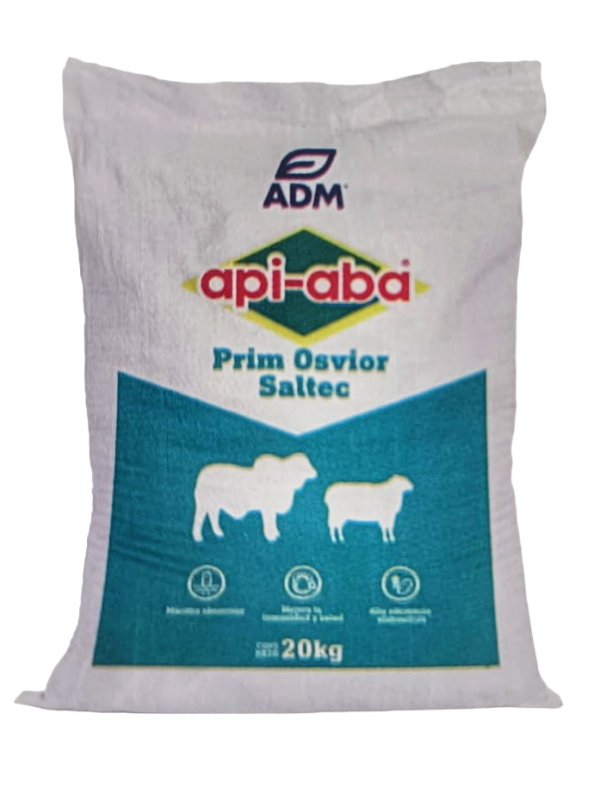 PRIM OSVIOR SALTEC 20 KG Premezcla mineral para bovinos estabulados o en pastoreo, Indicada para prevenir deficiencias de minerales.